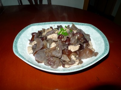 木耳炒肉（2012/6/6）